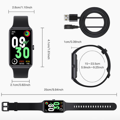 DeerRun® Fitness Smartwatch: Sync to App & Track Workouts