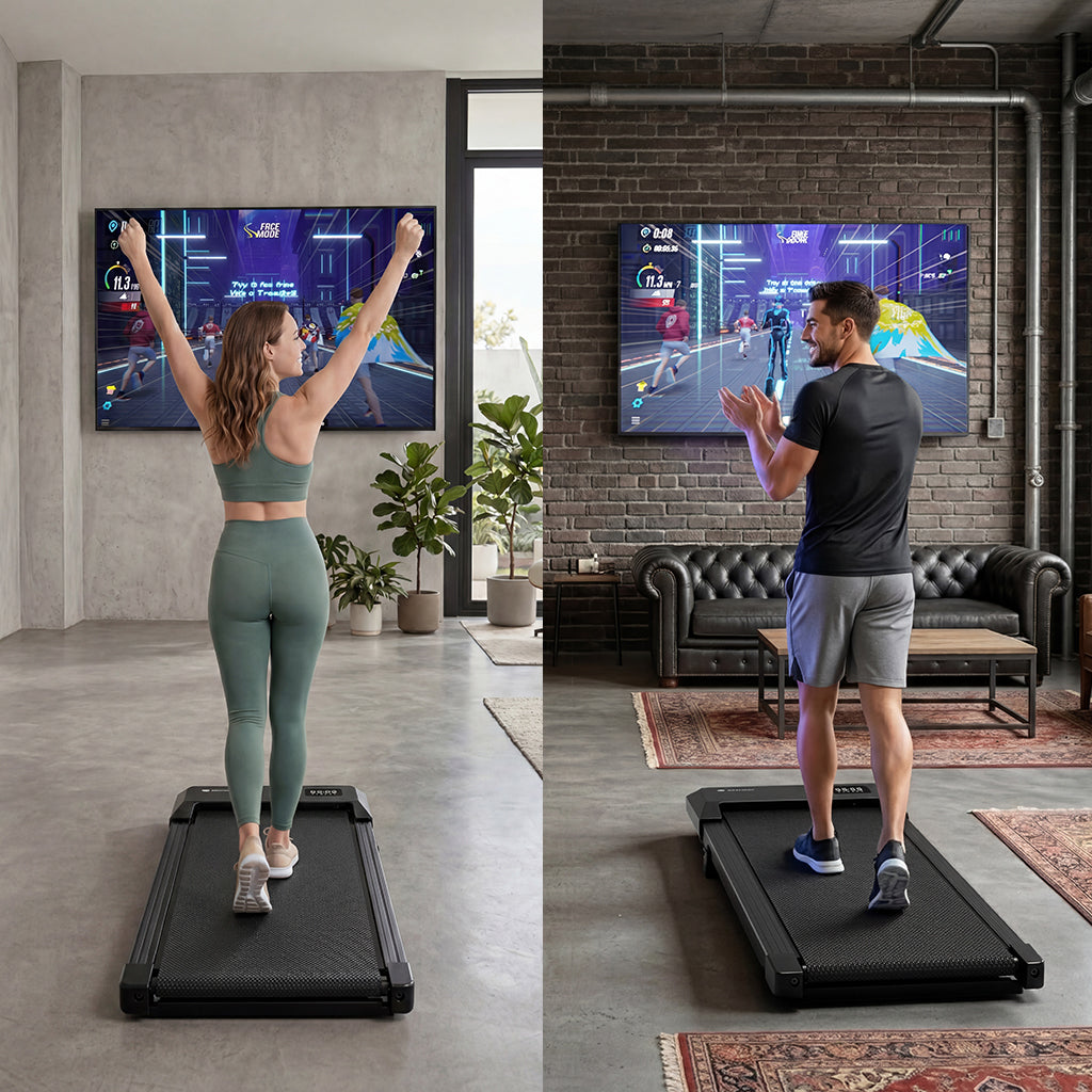 DeerRun Walking Workstation: Incline Walking Pad & Desk Bundle | Replace Your Chair