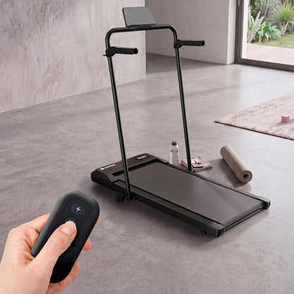 DeerRun Q2 Urban 7% Incline Walking Pad with Handrail