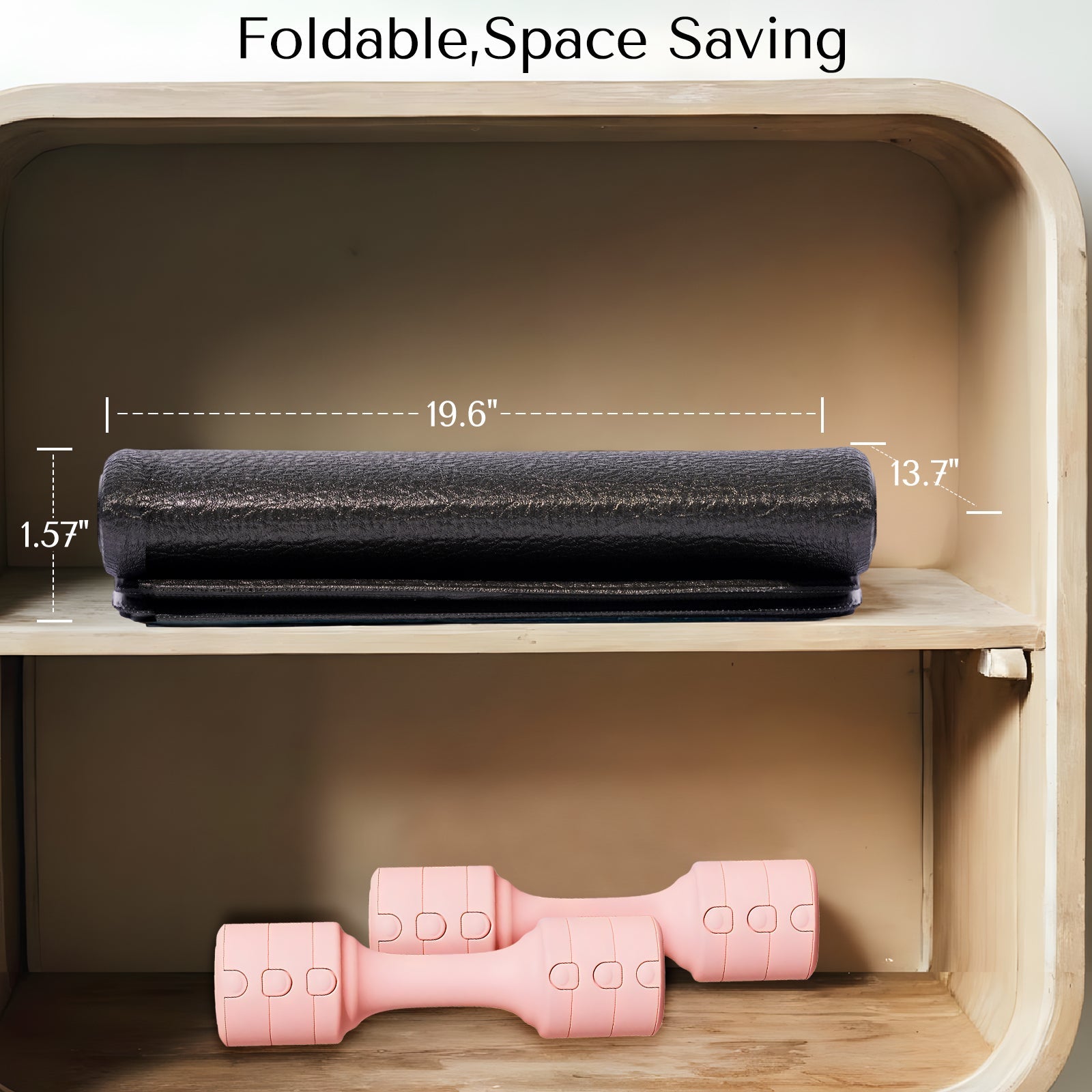 Foldable Treadmill Mat - Water, Slip & Noise Reduction