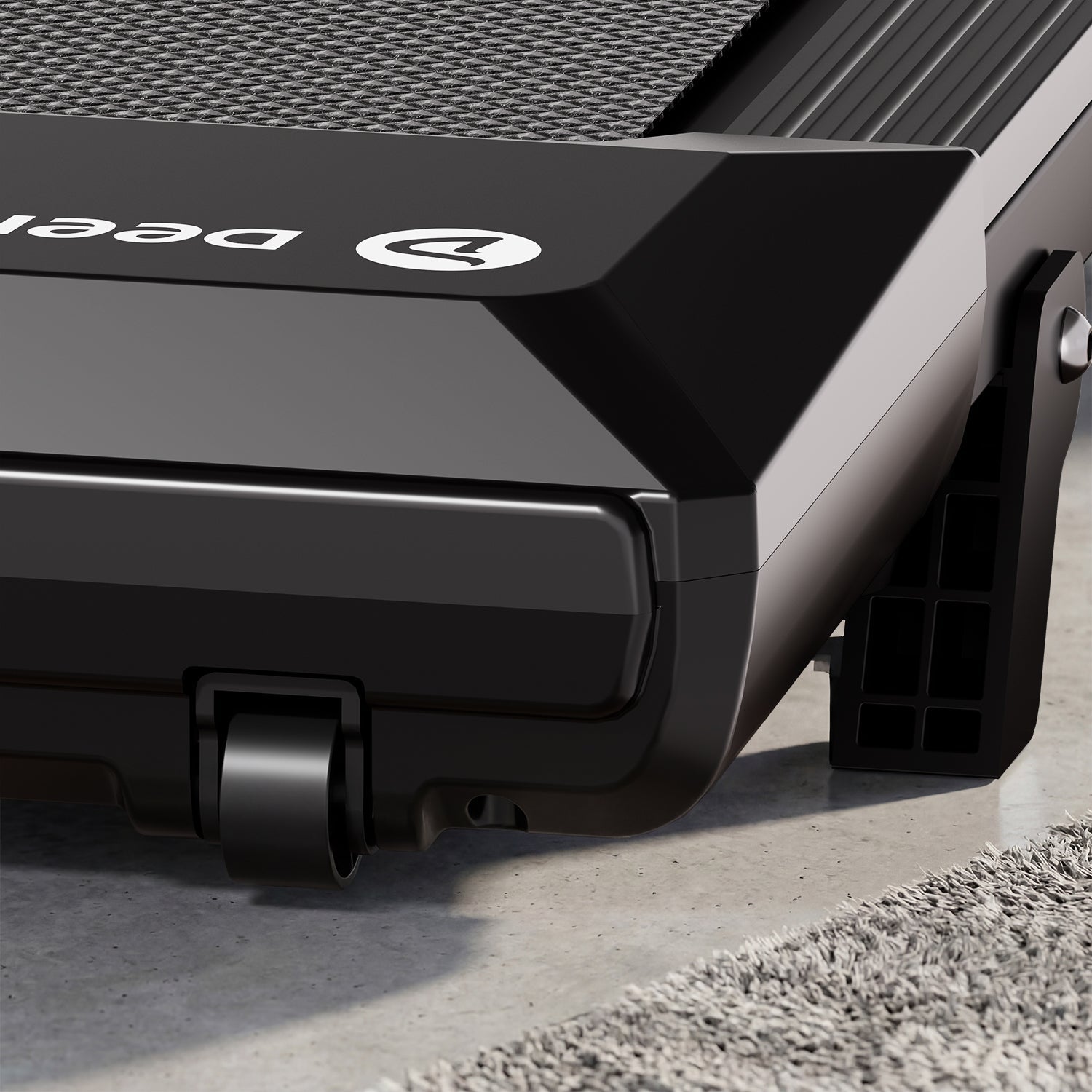 DeerRun Q2 Urban 7% Incline Walking Pad with Handrail