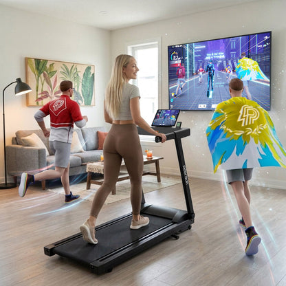 DeerRun A1 Pro Smart Foldable Treadmill with AI Coach