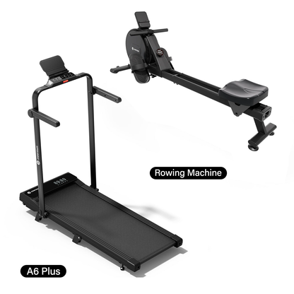 Treadmill + Bike + Rowing Machine Home Gym Bundle