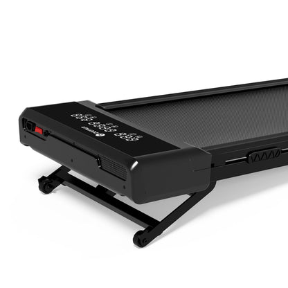 DeerRun Z10 Upgrade Full-screen Smart Walking Pad Treadmill with remote control 12% Auto Incline - Black, More Light, More Thin
