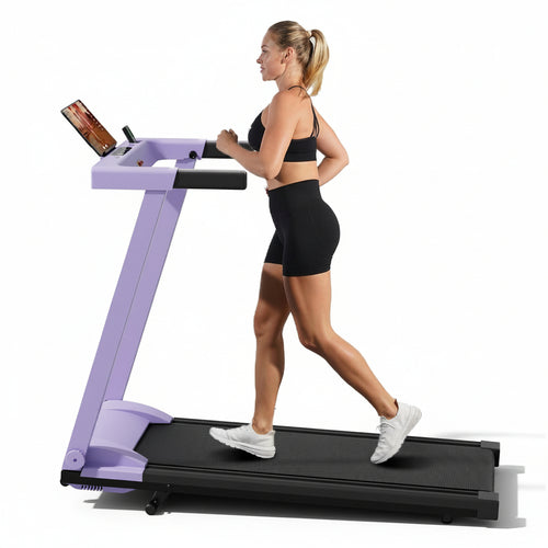 All-New 2026 A1 Pro Move+  6% Incline Foldable Treadmill——Upgraded Chip & NFC Support | 350 lbs, 10 mph Dreamy Violet