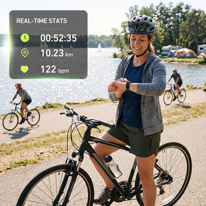 DeerRun® Fitness Smart Watch: Sync to PitPat App & Track Workouts