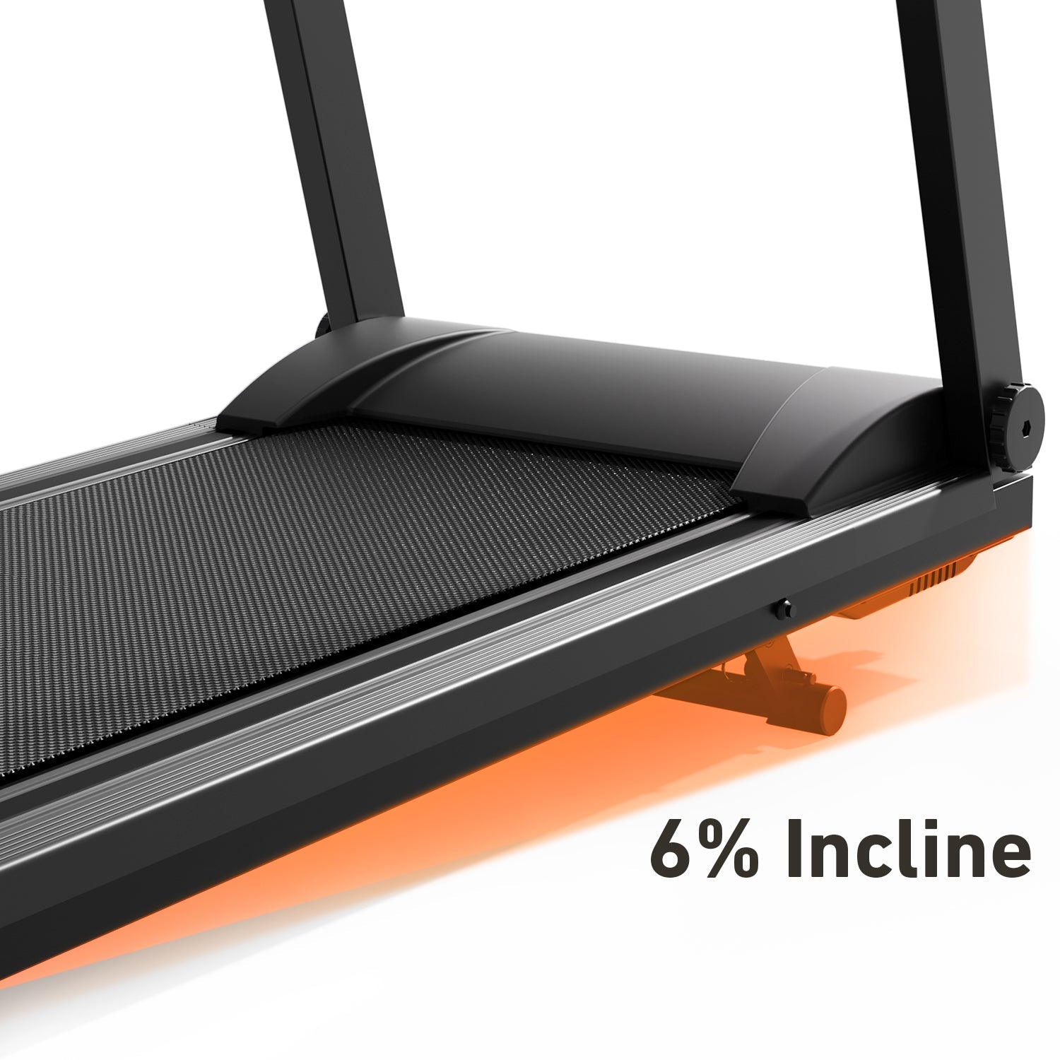 All-New 2026 A1 Pro Move+ Smart Foldable Treadmill with 6% Incline & NFC | 350 lbs, 10 mph, Black