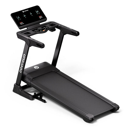 DeerRun X50 18% Auto Incline Big Screen AI Coach Smart Treadmill | 12.5 mph, 400 lbs Capacity