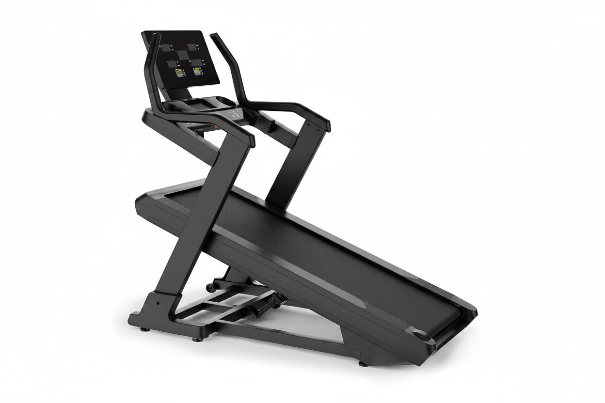 Apex Titan 1 -6% Decline to 48% Incline Real Terrain Training Treadmill