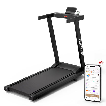 DeerRun A1 Pro Smart Foldable Treadmill with AI Coach