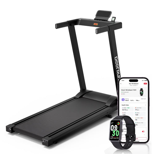 DeerRun A1 Pro Smart Foldable Treadmill with AI Coach