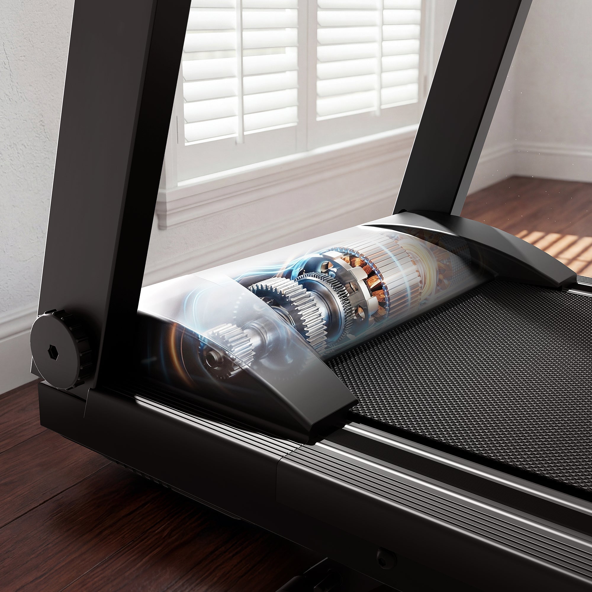 DeerRun A1 Pro Smart Foldable Treadmill with AI Coach