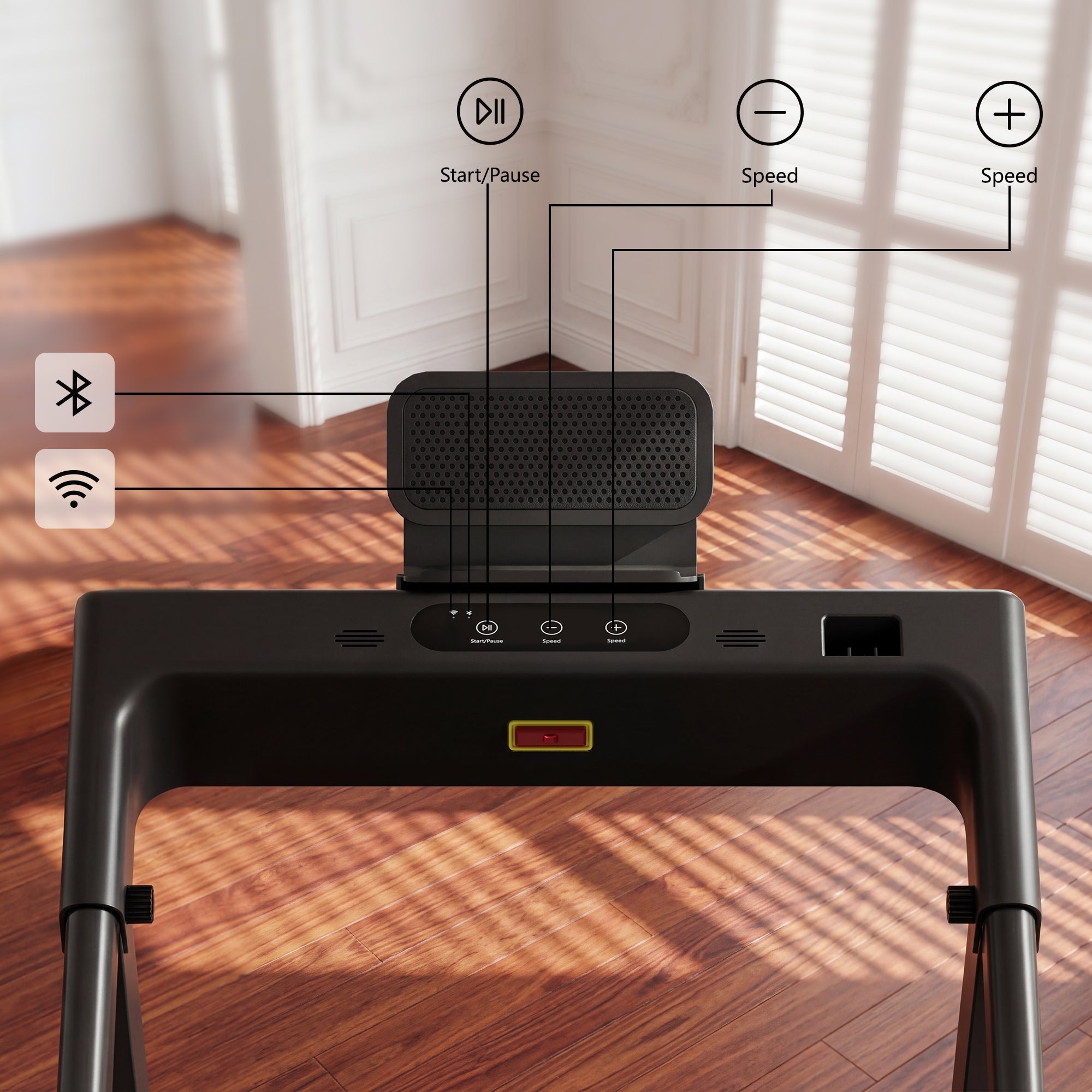 DeerRun A1 Pro Smart Foldable Treadmill with AI Coach