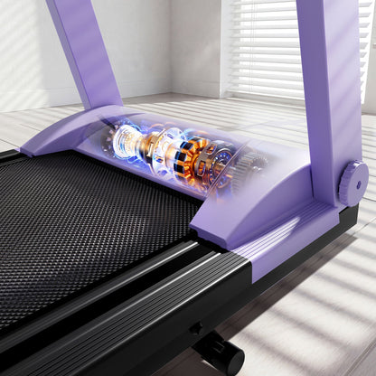 All-New 2026 A1 Pro Move+  6% Incline Foldable Treadmill——Upgraded Chip & NFC Support | 350 lbs, 10 mph Dreamy Violet