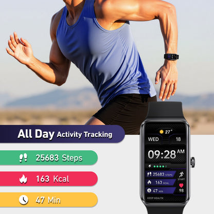 DeerRun® Fitness Smartwatch: Sync to App & Track Workouts