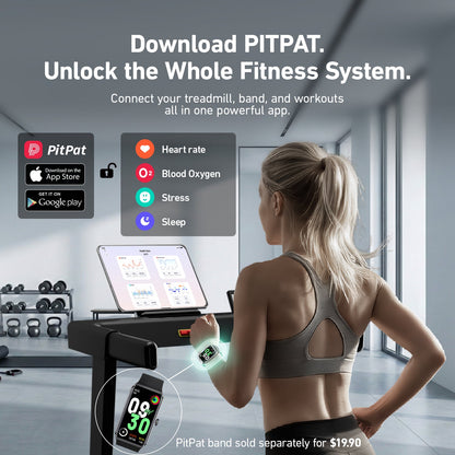 DeerRun A1 Pro Smart Foldable Treadmill with AI Coach
